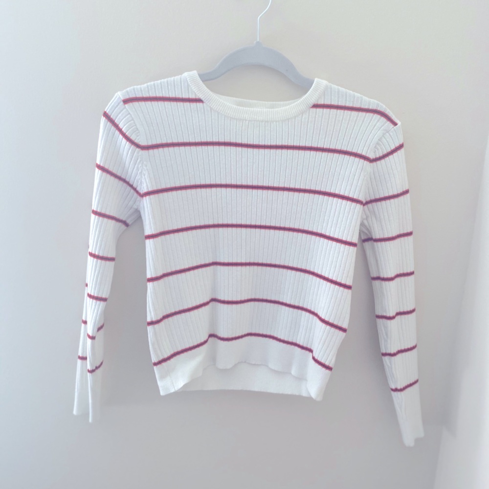 Light Striped Sweater!